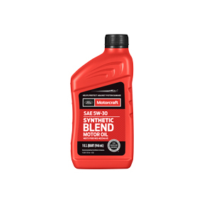 SAE 5W 30 Synthetic Blend Motor Oil Motorcraft